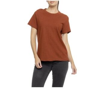 Smartwool Women's Perfect Crew Short Sleeve Tee Top, Merino Wool, Cotton, XS